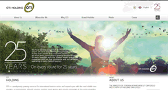 Desktop Screenshot of otiholding.com